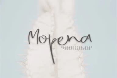Mopena Font by Katie Holland — Script Handwritten Font — thumbnail 1