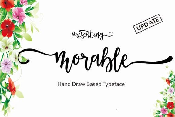 Morable Font by Malindo Creative — Script Handwritten Font — preview 1
