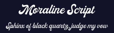Moraline Script by Letterhend Studio — Script Handwritten Font — thumbnail 2