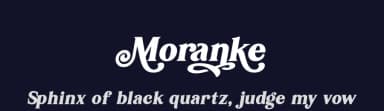 Moranke by Kulokale Studio — Serif Font — thumbnail 2
