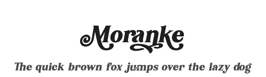 Moranke by Kulokale Studio — Serif Font
