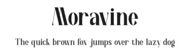 Moravine by Muksal Creative — Serif Font — thumbnail 1