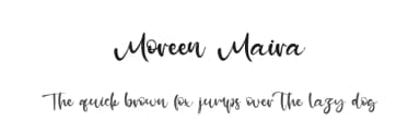 Moreen Maira by Staircase Studio — Script Handwritten Font — thumbnail 1