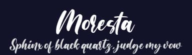 Moresta by FatmaStudio — Script Handwritten Font — thumbnail 2