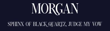 Morgan by Graphicxell — Serif Font — thumbnail 2