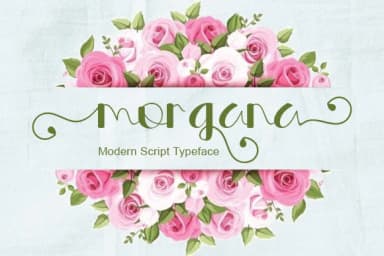 Morgana Font by utopiabrand19 — Script Handwritten Font — thumbnail 1