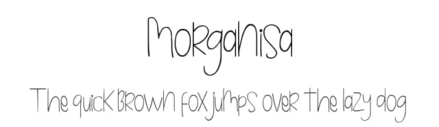 Morganisa by Stellaris Studio — Script Handwritten Font