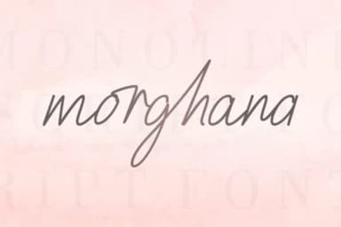 Morghana Font by Bal Studio — Script Handwritten Font — thumbnail 1