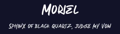 Moriel by StringLabs Creative Studio — Script Handwritten Font — thumbnail 2