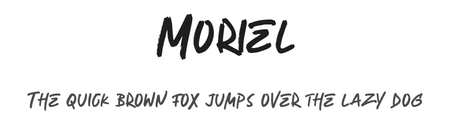 Moriel by StringLabs Creative Studio — Script Handwritten Font — preview 1