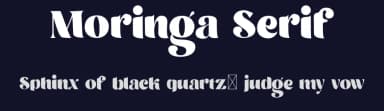 Moringa Serif by Roughlines ID — Sans Serif Font — thumbnail 2