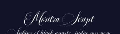 Moritza Script by Teuku Rinaldi Novianda — Script Handwritten Font — thumbnail 2