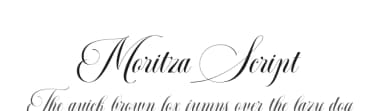 Moritza Script by Teuku Rinaldi Novianda — Script Handwritten Font — thumbnail 1