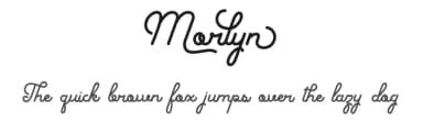 Morlyn by Yesie Erma Yunita — Script Handwritten Font — thumbnail 1