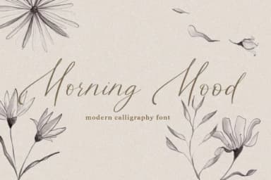 Morning Mood Font by Primafox Design — Script Handwritten Font — thumbnail 1