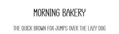 Morning Bakery by Andi Moz — Script Handwritten Font — thumbnail 1
