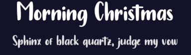 Morning Christmas by Bearytype — Script Handwritten Font — thumbnail 2