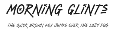 Morning Glints by Letterhend Studio — Script Handwritten Font — thumbnail 1