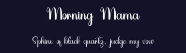 Morning Mama by Inermedia Studio — Script Handwritten Font — thumbnail 2
