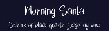 Morning Santa by Katrin Studio — Script Handwritten Font — thumbnail 2