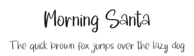 Morning Santa by Katrin Studio — Script Handwritten Font — thumbnail 1