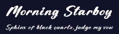 Morning Starboy by Letterena Studios — Script Handwritten Font — thumbnail 2