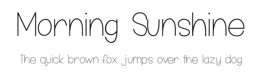 Morning Sunshine by Bebravedesigns — Script Handwritten Font