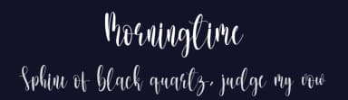 Morningtime by Scratchones — Script Handwritten Font — thumbnail 2