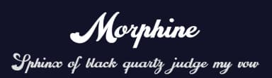 Morphine by Billy Argel Fonts ® — Script Handwritten Font — thumbnail 2