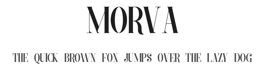 Morva by Alit Design — Serif Font
