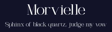 Morvielle by Muksal Creative — Serif Font — thumbnail 2