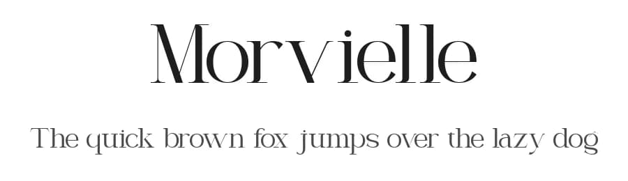 Morvielle by Muksal Creative — Serif Font