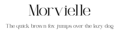 Morvielle by Muksal Creative — Serif Font — thumbnail 1