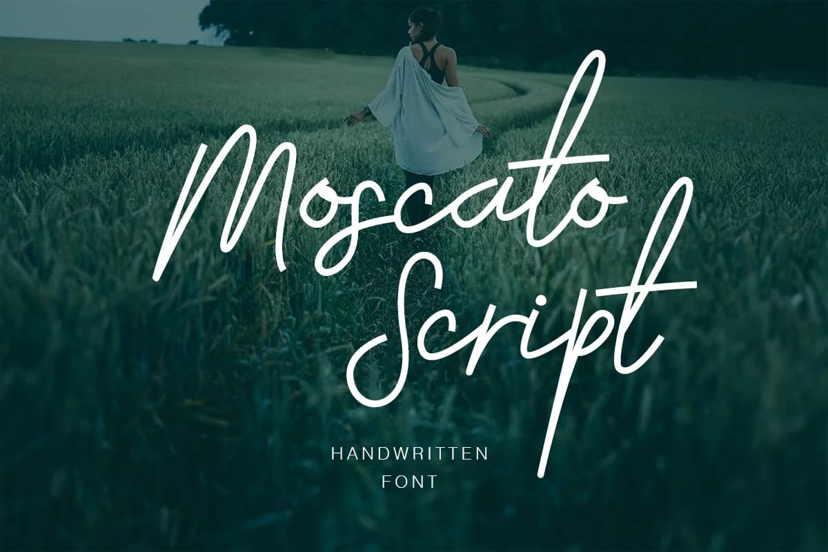 Moscato Font by Factory738 — Script Handwritten Font