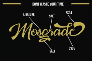 Mosgrade Font by Fallengraphic — Script Handwritten Font — thumbnail 3