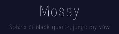 Mossy by Bibliopolæ — Script Handwritten Font — thumbnail 2