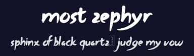 Most Zephyr by setyaisiam _type — Script Handwritten Font — thumbnail 2