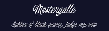 Mostergalle by Letterhend Studio — Script Handwritten Font — thumbnail 2
