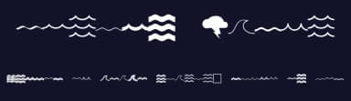 Mostly Waves by Jonathan Macagba — Dingbats Font — thumbnail 2