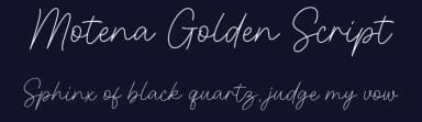 Motena Golden Script by Suby Studio — Script Handwritten Font — thumbnail 2