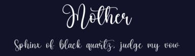 Mother by Scratchones — Script Handwritten Font — thumbnail 2