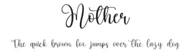 Mother by Scratchones — Script Handwritten Font — thumbnail 1