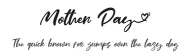 Mother Day by Khurasan — Script Handwritten Font — thumbnail 1