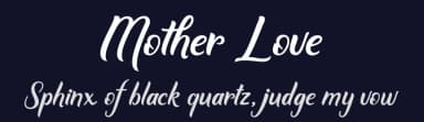 Mother Love by Adefa Studio — Script Handwritten Font — thumbnail 2