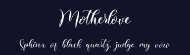 Motherlove by NanaNissa — Script Handwritten Font — thumbnail 2