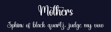 Mothers by Inermedia Studio — Script Handwritten Font — thumbnail 2