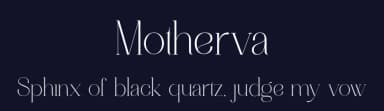 Motherva by Aluyeah Studio — Serif Font — thumbnail 2
