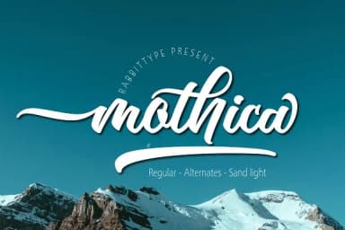 Mothica Script Font by Olexstudio — Script Handwritten Font — thumbnail 1