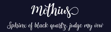 Mothius by Utopia 19 — Script Handwritten Font — thumbnail 2