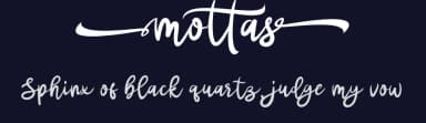 Mottas by WDfont — Script Handwritten Font — thumbnail 2